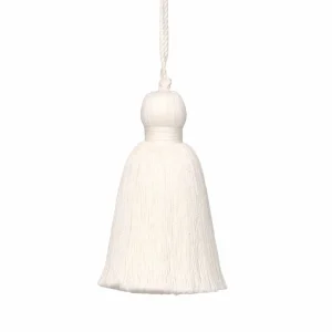 Natural Cotton Key Tassel