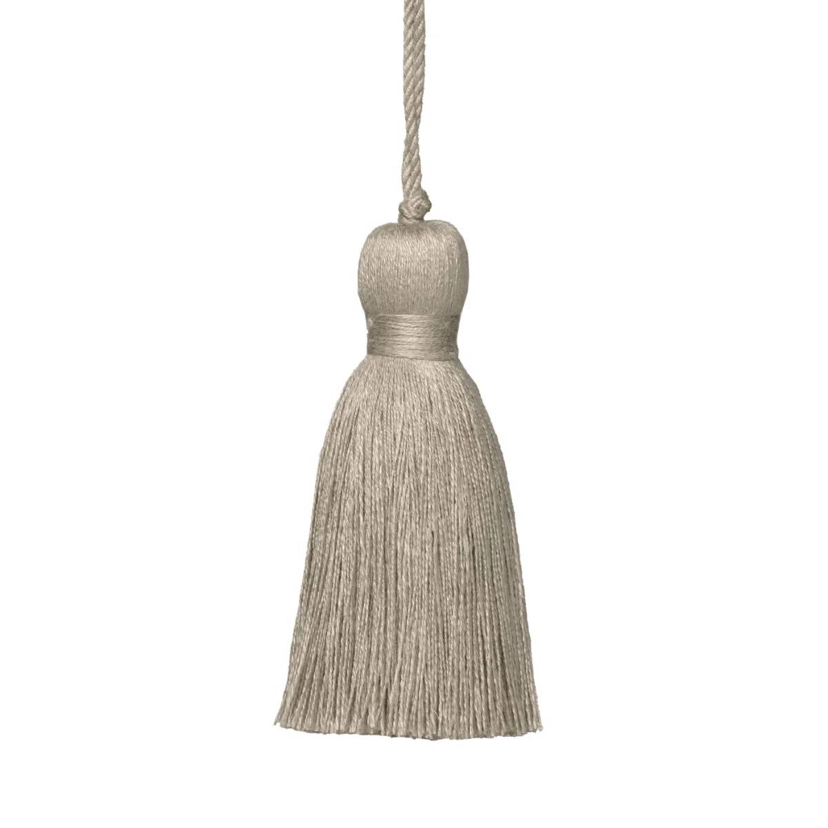 Linen Key Tassel