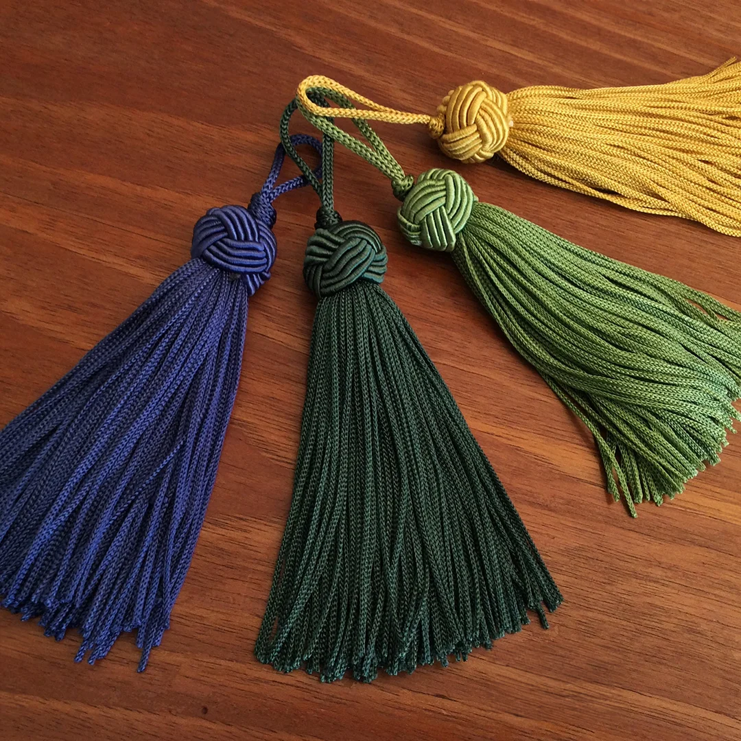 4" Turk Knot Rayon Silk Key Tassel