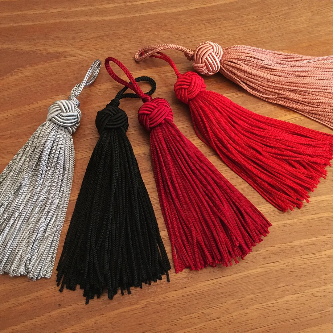 4" Turk Knot Rayon Silk Key Tassel