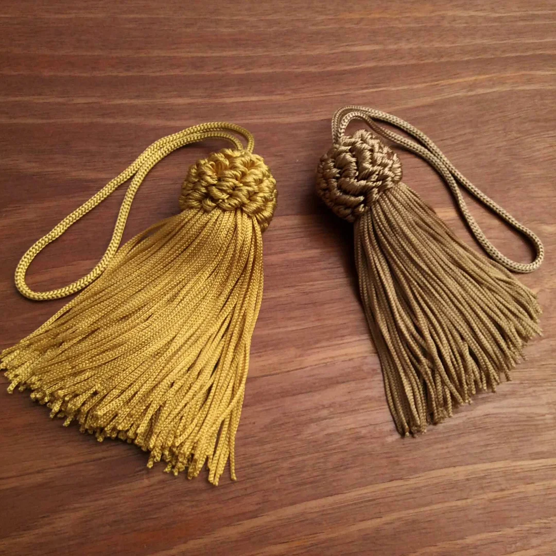 6" Drapery Rayon Silk Key Tassel