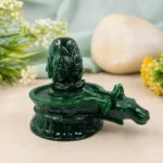 Lord Ganesha in Green Aventurine